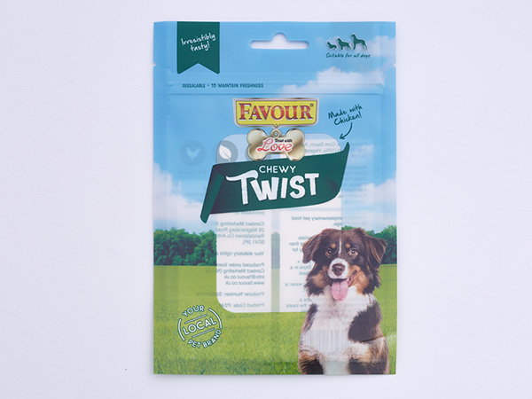 Pet products packaging