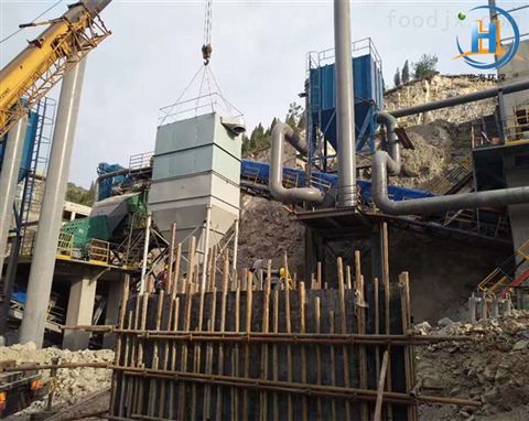 銅陵(ling)碎石(shi)生産(chan)線破(po)碎機(ji)除塵(chen)器粉(fen)塵治(zhi)理效(xiao)果