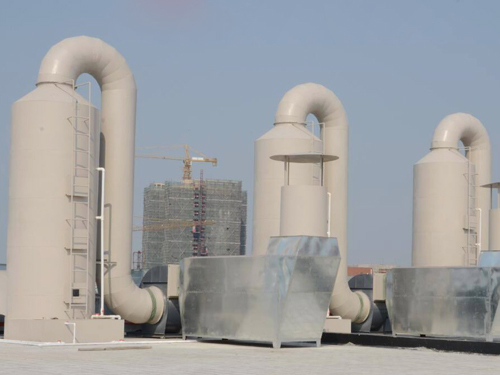 噴(pen)淋塔(ta)廢氣(qi)處理(li)設備(bei)