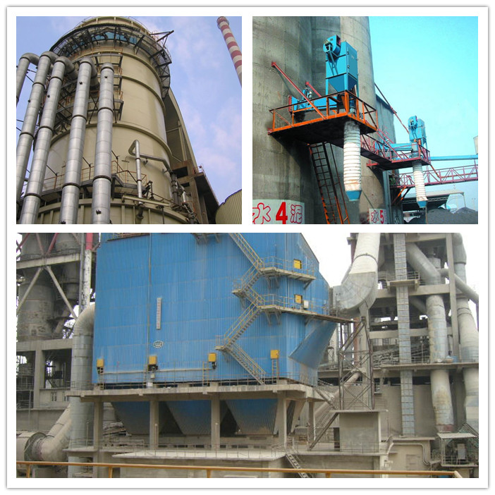 水泥廠(chang)窯頭窯(yao)尾長袋(dai)除塵器(qi)大修